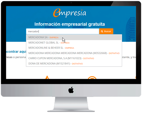 Paso 1, busca una empresa o directivo