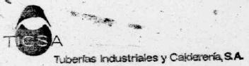 TICSA TUBERIAS INDUSTRIALES Y CALDERERIA, S.A