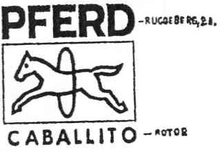 PFERD - RUGGEBERG, S.A. CABALLITO - ROTOR