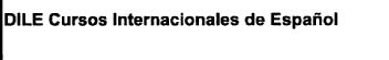 DILE CURSOS INTERNACIONALES DE ESPAÑOL