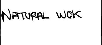 NATURAL WOK