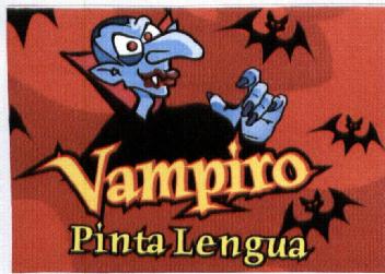 VAMPIRO PINTA LENGUA