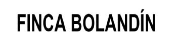 FINCA BOLANDIN