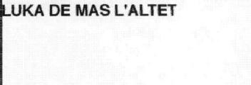 LUKA DE MAS L'ALTET