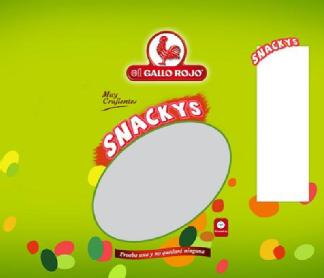 EL GALLO ROJO SNACKYS PRUEBA UNA Y NO QUEDARA NINGUNA