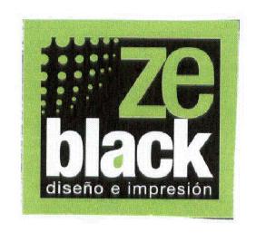 ZE BLACK DISEÑO E IMPRESION