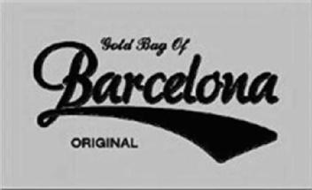 GOLD BAG OF BARCELONA ORIGINAL