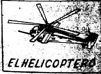EL HELICOPTERO