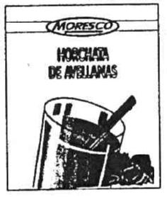 MORESCO HORCHATA DE AVELLANAS