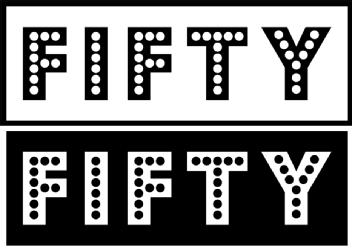 FIFTY-FIFTY