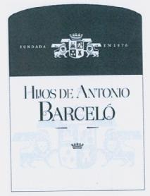 FUNDADA EN 1876 HIJOS DE ANTONIO BARCELO