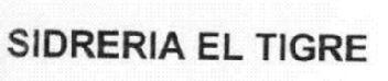 SIDRERIA EL TIGRE