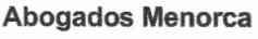 ABOGADOS MENORCA