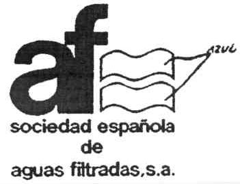 AF SOCIEDAD ESPAÑOLA DE AGUAS FILTRADAS, S.A