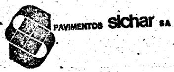 PAVIMENTOS SICHAR S.A