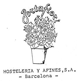 PORTAFIORI HOSTELERIA Y AFINES, S.A. - BARCELONA -