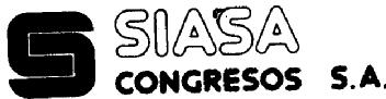 SC SIASA CONGRESOS S.A
