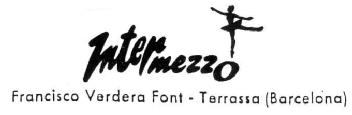 INTERMEZZO FRANCISCO VERDERA FONT - TERRASSSA (BARCELONA)