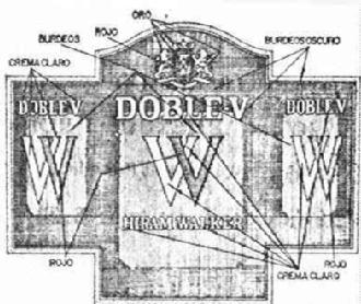 W DOBLE-V W HIRAM WALKER