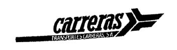 CARRERAS TRANSPORTES SA