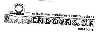 ESTRUCTURAS METALICAS Y CONSTRUCCIONES CANOVAS, S.A. EMECONSA