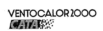 VENTOCALOR 2000 CATA