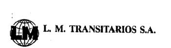 L.M. TRANSITARIOS, S.A