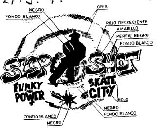 SLAP SHOT FUNKY POWER SKATE CITY