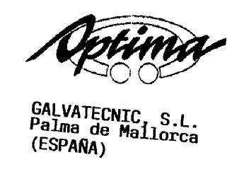 OPTIMA GALVATECNIC, S.L. PALMA DE MALLORCA (ESPAÑA)