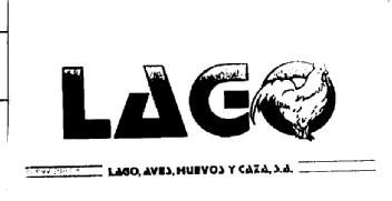 LAGO LAGO, AVES, HUEVOS Y CAZA, S.A