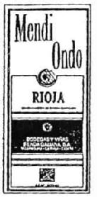 MENDI ONDO