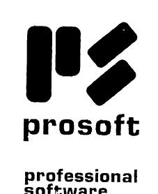 PROSOFT PROFESSIONAL SOFTWARE