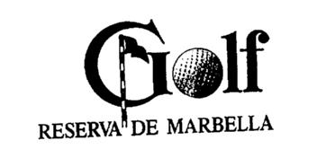 GOLF RESERVA DE MARBELLA