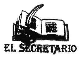 EL SECRETARIO