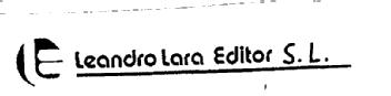 LE LEANDRO LARA EDITOR S.L