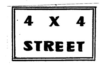 4X4 STREET