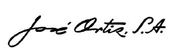 JOSE ORTIZ S.A