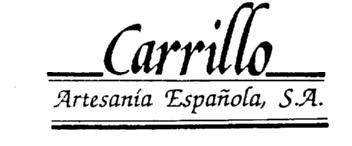 CARRILLO ARTESANIA ESPAÑOLA, S.A