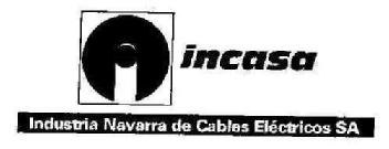 INCASA INDUSTRIA NAVARRA DE CABLES ELECTRICOS SA