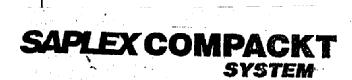 SAPLEX COMPACKT SYSTEM