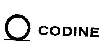 CODINE