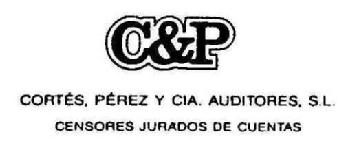 C&P CORTES, PEREZ Y CIA. AUDITORES, S.L. CENSORES JURADOS DE CUENTAS
