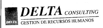DELTA CONSULTING GESTION DE RECURSOS HUMANOS