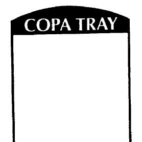 COPA TRAY