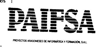 PAIFSA PROYECTOS ARAGONESES DE INFORMATICA Y FORMACION, S.A.L