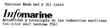 INFOMARINE ACTUALIDAD Y TECNOLOGIA DE LAS INDUSTRIAS MARITIMAS