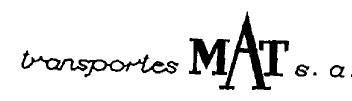 TRANSPORTES MAT S.A