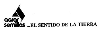 AGRAR SEMILLAS ...EL SENTIDO DE LA TIERRA