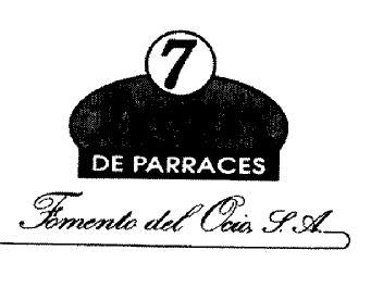 7 FUENTES DE PARRACES FOMENTO DEL OCIO S.A