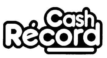 CASH RECORD